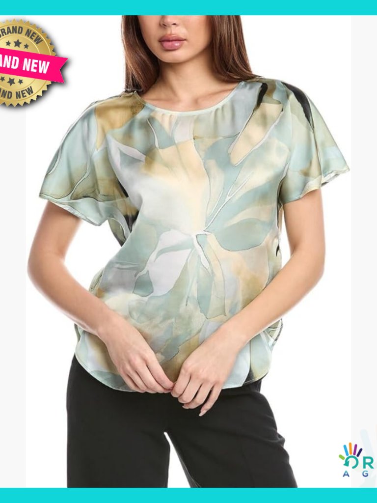 Classic Boat Neck Blouse Elegant Chic Casual Short Sleeve Spring Summer Wear